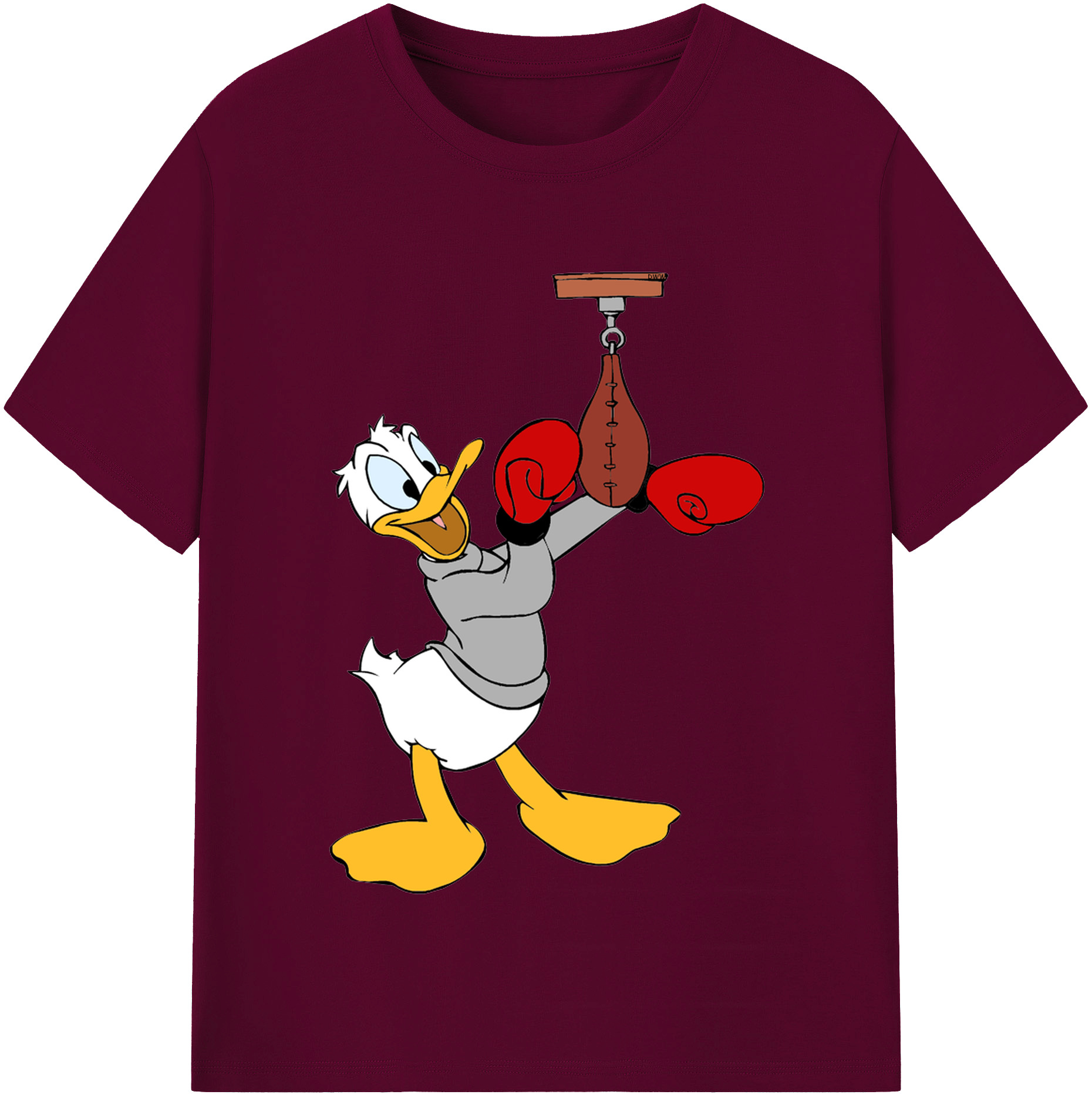 （画像用） ミッキーマウス Mickey Mouse レディースカジュアルプリントTシャツ（綿100％）